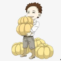 吃瓜插画头像男生图片,揭秘吃瓜男孩的趣味插画头像